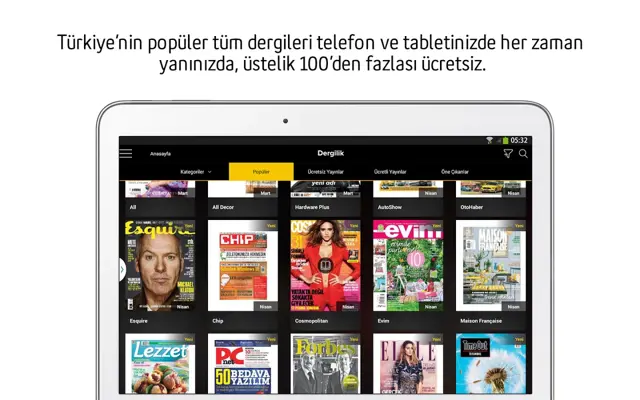 Dergilik android App screenshot 9