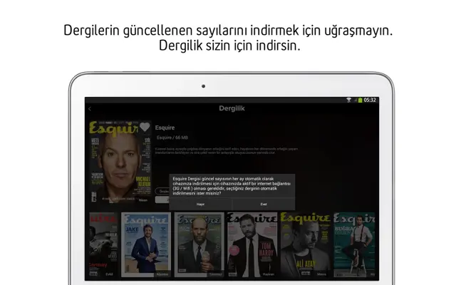 Dergilik android App screenshot 5