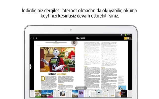 Dergilik android App screenshot 6