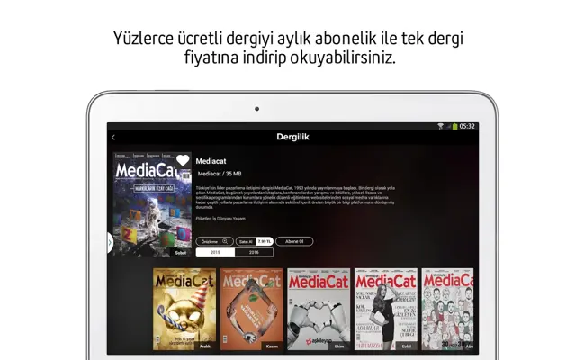 Dergilik android App screenshot 8